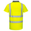 Tricou Polo signal Portwest S477, galben potrivit pentru sublimare
